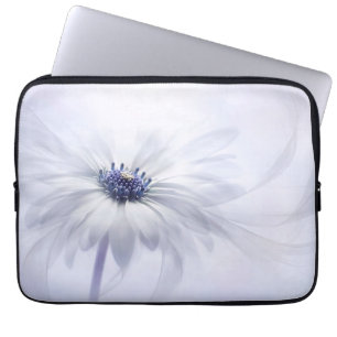 Housse Pour Ordinateur Portable Flowers (homonymie) Pale Purple Flower