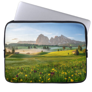 Housse Pour Ordinateur Portable Flowers   Spring Alpe di Siusi Langkofel