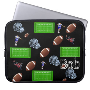 Housse Pour Ordinateur Portable Football à manches pour ordinateur portable