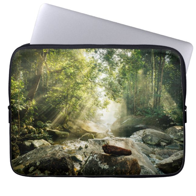 Housse Pour Ordinateur Portable Forests | Tropical Jungle Forest (Devant)