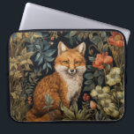 Housse Pour Ordinateur Portable Forêt Fox William Morris Cottagecore Floral<br><div class="desc">Ce somptueux manchon d'ordinateur portable présente un design fascinant qui apporte un renard capricieux au milieu d'une forêt luxuriante, entouré de feuilles botaniques complexes et de fines fleurs de style Art nouveau. C'est un cadeau réfléchi pour les amoureux de la nature, les amateurs d'art ou toute personne qui apprécie l'harmonie...</div>