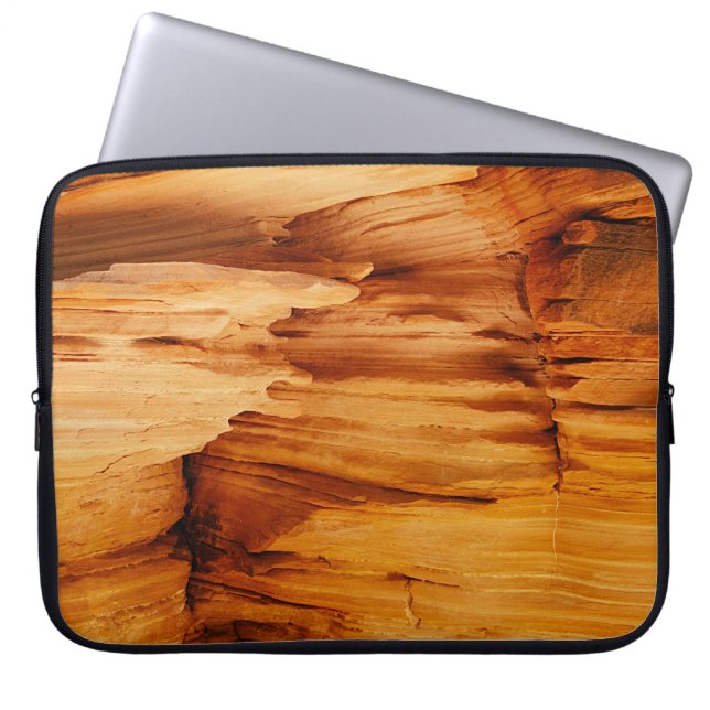Housse Pour Ordinateur Portable formation de roches Brown (Devant)