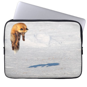 Housse Pour Ordinateur Portable Fox Leap Yukon, Canada