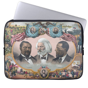 Housse Pour Ordinateur Portable Fr3d3rick Bailey Douglass avec Black Abolitionnist