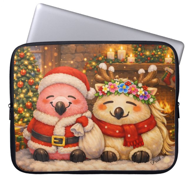 Housse Pour Ordinateur Portable Fra-min&Uni-can★ (Devant)