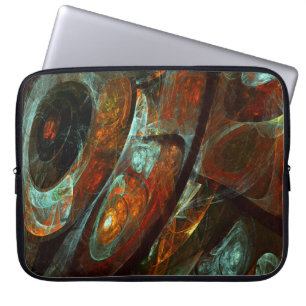 Housse Pour Ordinateur Portable Fractionner l'art Abstrait