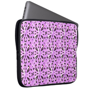 Housse Pour Ordinateur Portable Fragment Solaire abstrait Géométrique