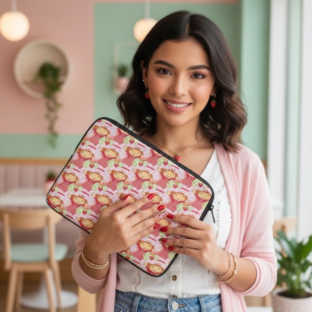 Housse Pour Ordinateur Portable Fraise (Créateur téléchargé)