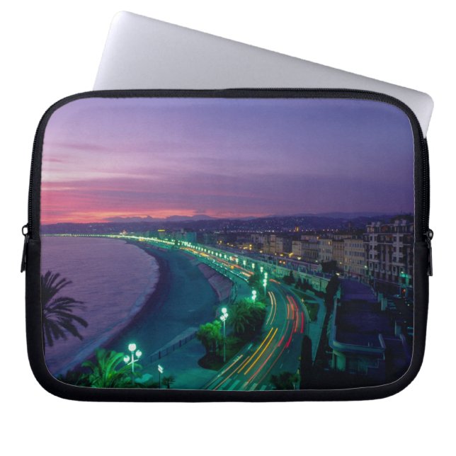 Housse Pour Ordinateur Portable France, Nice. (Devant)