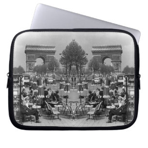 Housse Pour Ordinateur Portable France Paris Triumphal Arch 1970 iPad Smart Cover