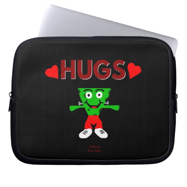 Housse Pour Ordinateur Portable FrankenCheese Hugs Neoprène (Devant)