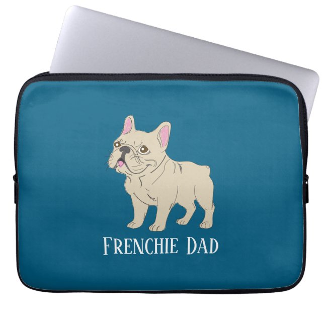 Housse Pour Ordinateur Portable Frenchie Dad (Devant)