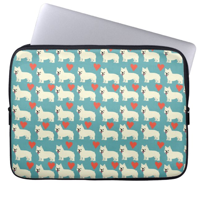 Housse Pour Ordinateur Portable Frenchie Lover (Devant)