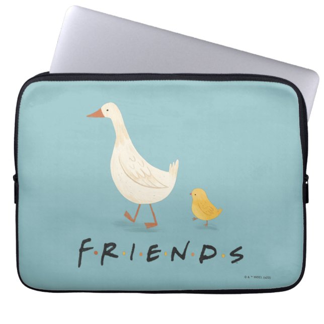 Housse Pour Ordinateur Portable FRIENDS™ | Le poussin et le canard (Devant)