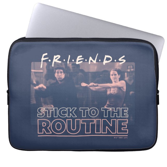Housse Pour Ordinateur Portable FRIENDS™ | S'en tenir à la Routine (Devant)