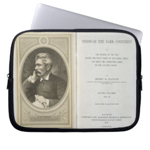 Housse Pour Ordinateur Portable Frontispice à "par le continent foncé", par H