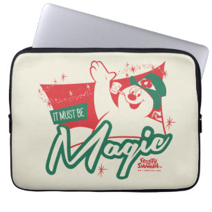Housse Pour Ordinateur Portable Frosty le bonhomme de neige - Ça doit être magique