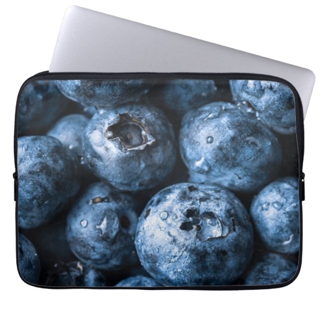 Housse Pour Ordinateur Portable Fruit aux bleuets (Devant)