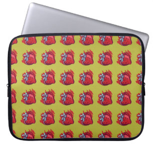 Housse Pour Ordinateur Portable Fruit Motif fraises sur or Electrinique