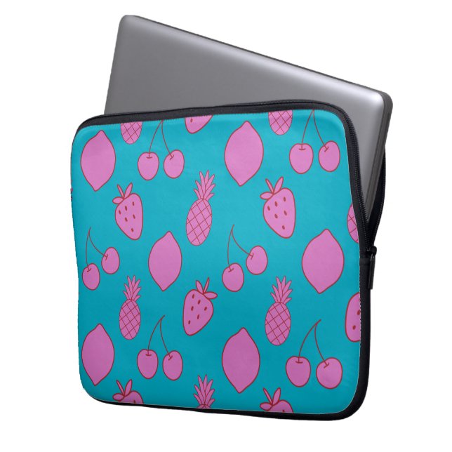 Housse Pour Ordinateur Portable Fruit Pop (devant gauche)