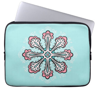Housse Pour Ordinateur Portable Fun de neige décoratif Fun hiver Abstrait