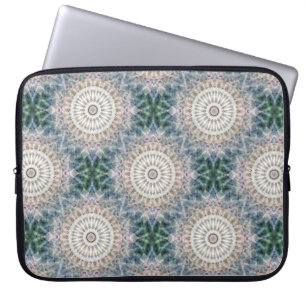 Housse Pour Ordinateur Portable Fun Trippy Hippy Psychedelic Fractal Kaleidoscope