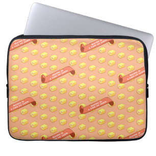 Housse Pour Ordinateur Portable Funny Battenberg Heaven Est Un Gâteau Sur Terre Mo