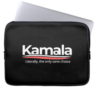 Housse Pour Ordinateur Portable Funny kamala 2024, Literally the Only Sane Choice,