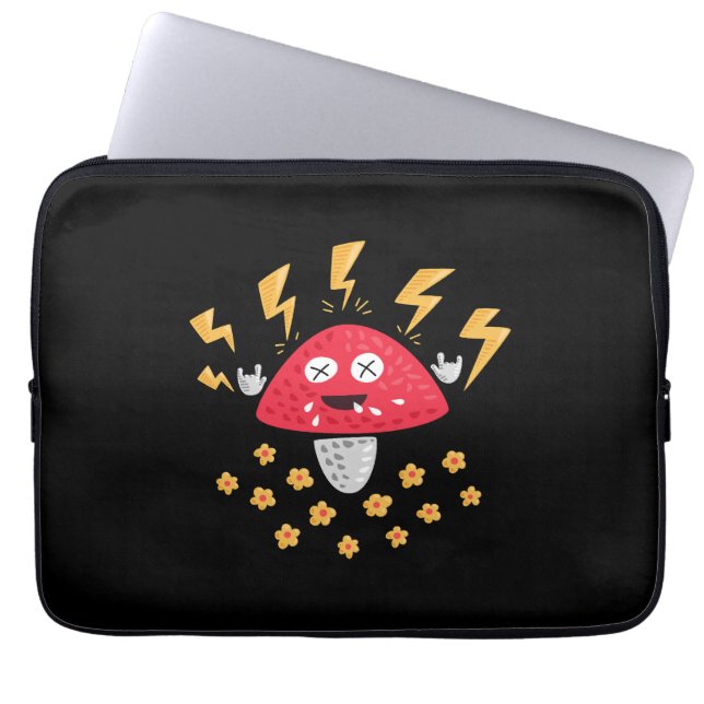 Housse Pour Ordinateur Portable Funny Lourd Champion Métal (Devant)
