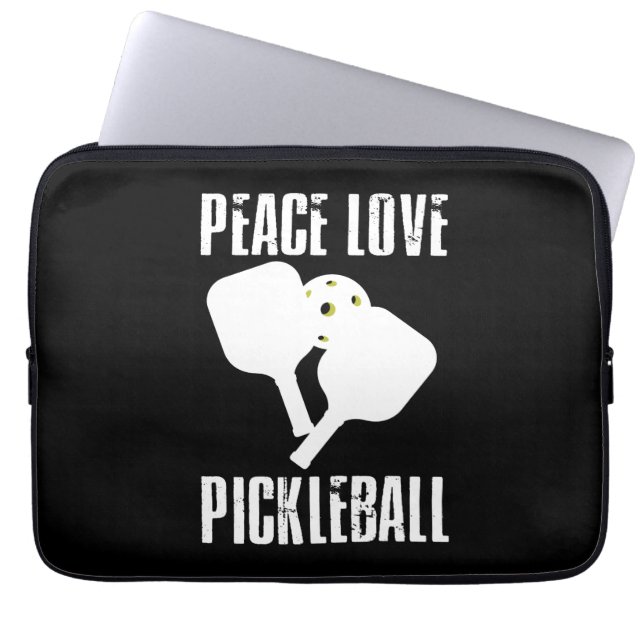 Housse Pour Ordinateur Portable Funny Pickleball (Devant)
