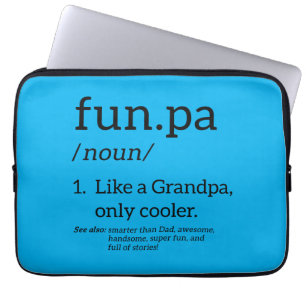Housse Pour Ordinateur Portable Funpa Comme Un Grand-Père Seulement Glacière