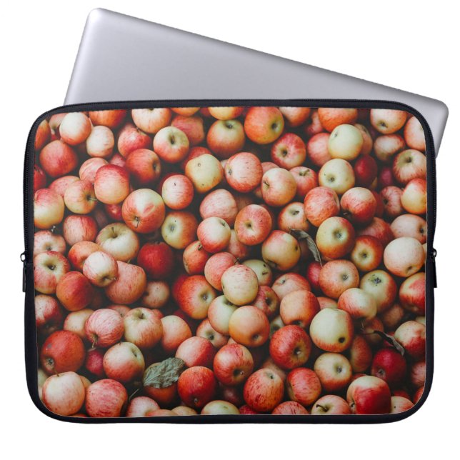 HOUSSE POUR ORDINATEUR PORTABLE GALA POMMES (Devant)