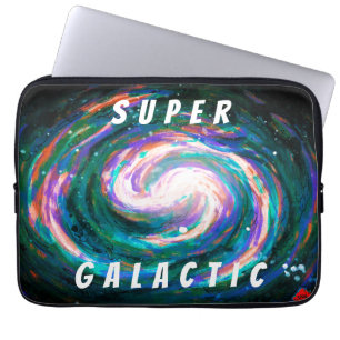 Housse Pour Ordinateur Portable Galaxie spirale dans l'espace Super Galactique