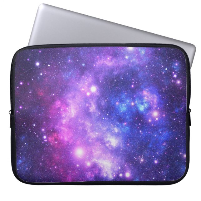 Housse Pour Ordinateur Portable Galaxy cosmos motif scrapbooking (Devant)