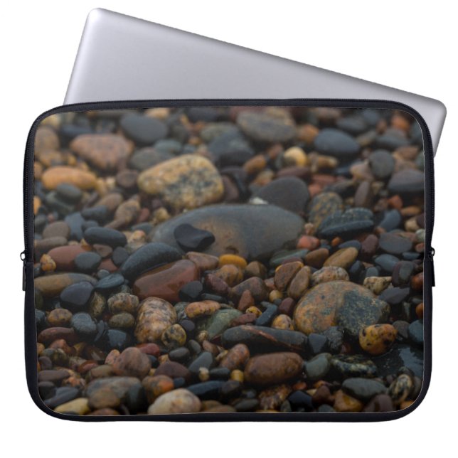 Housse Pour Ordinateur Portable Galets humides (Devant)