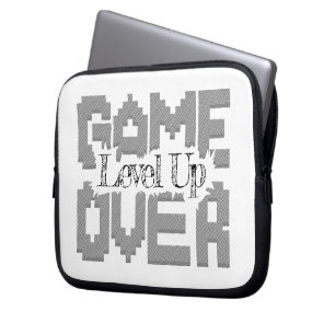 Housse Pour Ordinateur Portable Game Over : Rétablissez le plaisir à l'ancienne, p
