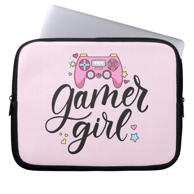 Housse Pour Ordinateur Portable Gamer fille (Devant)