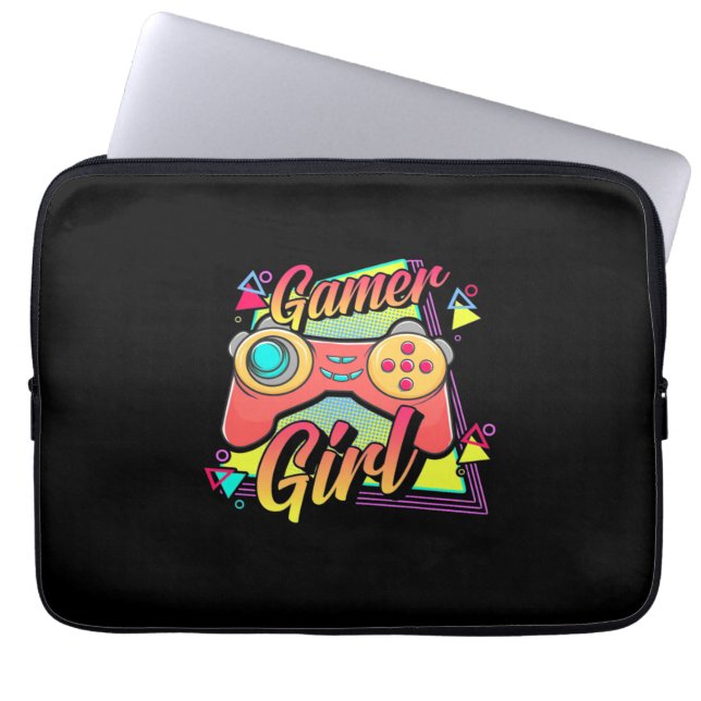 Housse Pour Ordinateur Portable Gamer fille (Devant)