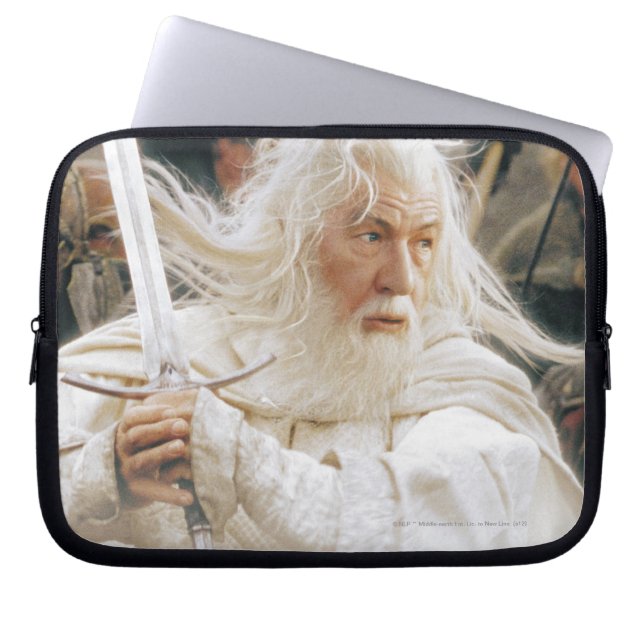 Housse Pour Ordinateur Portable GANDALF™ Combattre avec épée (Devant)