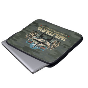 Housse Pour Ordinateur Portable Gardien de la Nation (mode Sombre) 15"