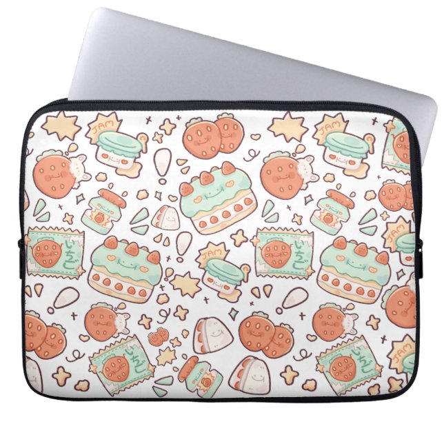 Housse Pour Ordinateur Portable Gâteau aux bougies (Devant)