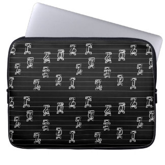 Housse Pour Ordinateur Portable Ge’ez Numbers Illustration – Traditional Ethiopian