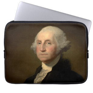 Housse Pour Ordinateur Portable George Washington 1er président américain par Stua