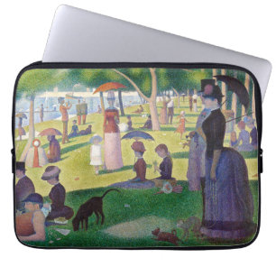 Housse Pour Ordinateur Portable Georges Seurat - Un dimanche après-midi à l'Île de