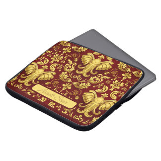 Housse Pour Ordinateur Portable Gilded Grace: Asante Sana Mara Trumpeting Gold