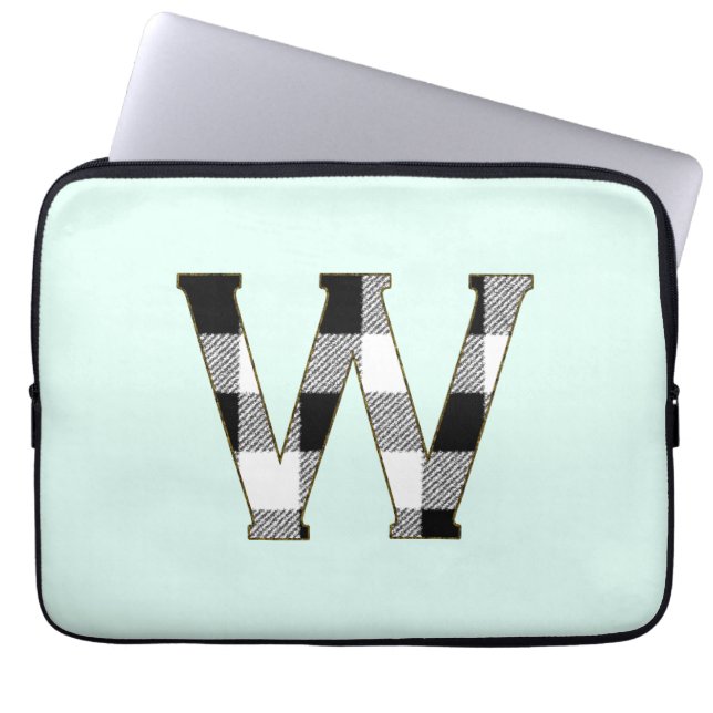 Housse Pour Ordinateur Portable Gingham Check W (Devant)