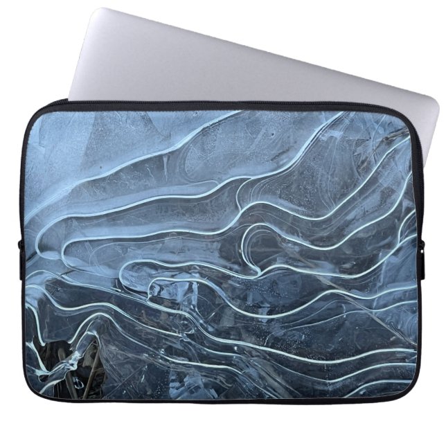 Housse pour ordinateur portable Glace (Devant)