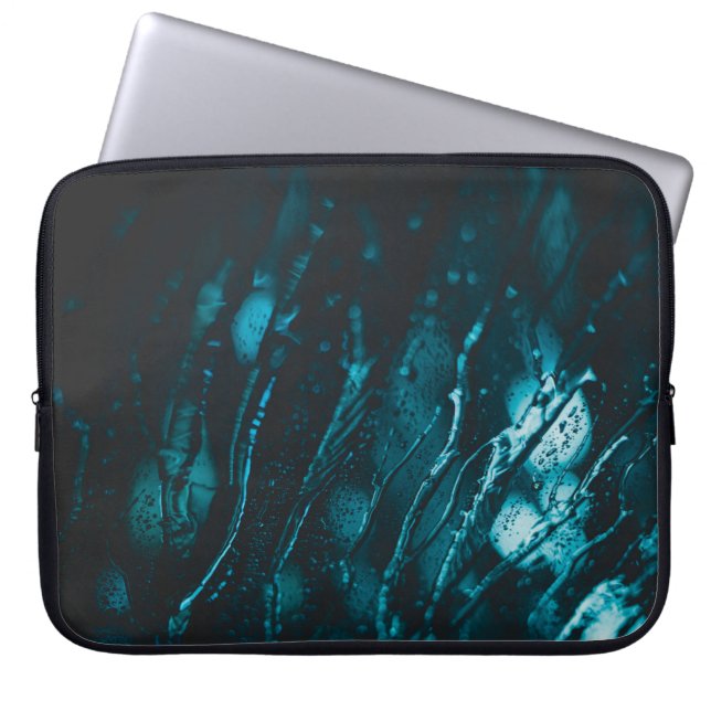 HOUSSE POUR ORDINATEUR PORTABLE GLACE D'EAU SUR VERRE (Devant)