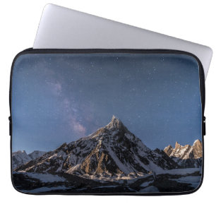 Housse Pour Ordinateur Portable Glace et neige Voie Lactée Glacier Baltoro, Paki