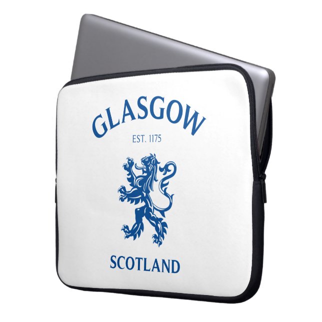 HOUSSE POUR ORDINATEUR PORTABLE GLASGOW, ÉCOSSE (devant gauche)